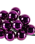 Bubble Bunch Ornaments Metallic Violet