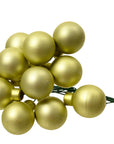 Bubble Bunch Ornaments Shimmery Lime