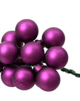 Bubble Bunch Ornaments Matte Violet