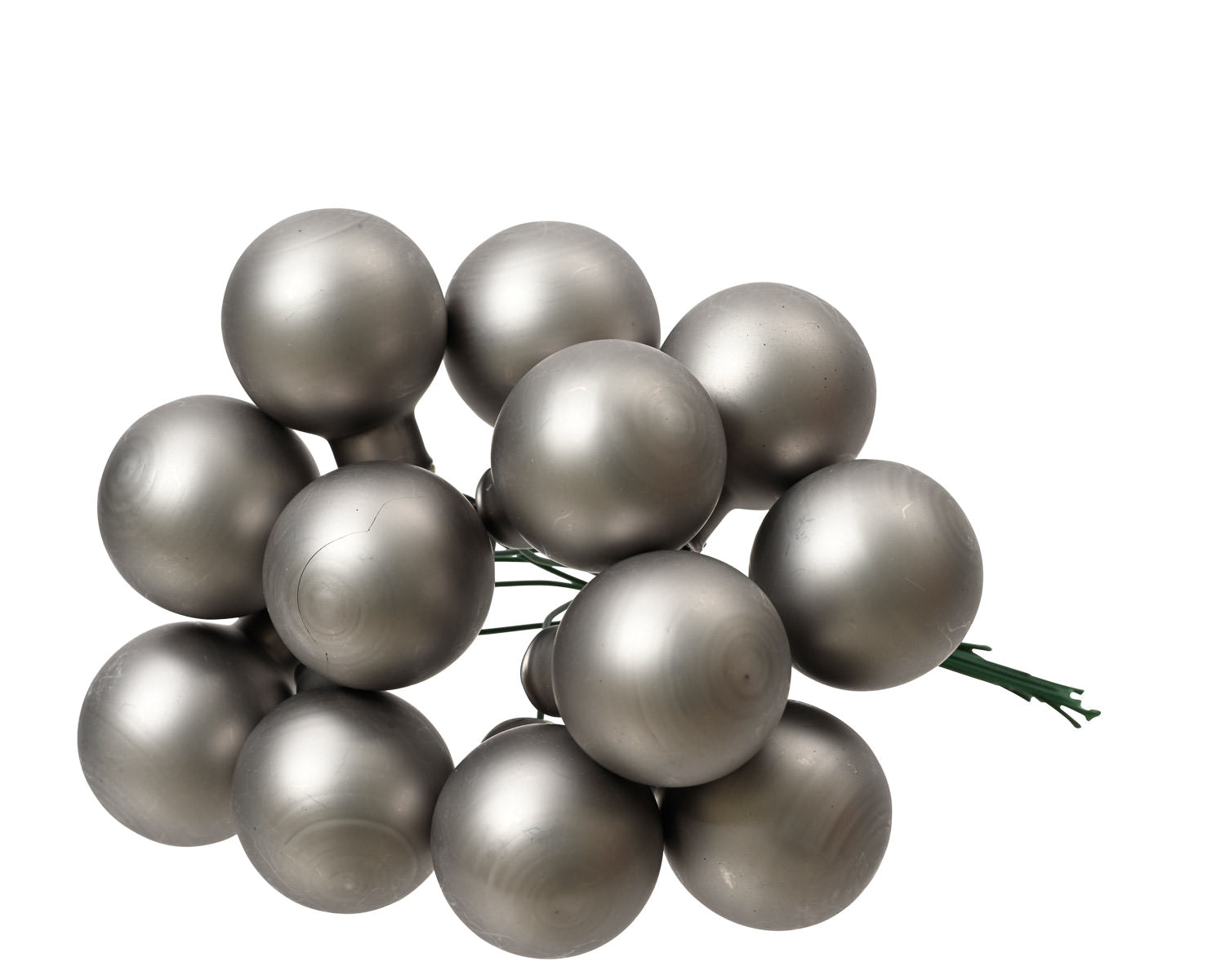 Bubble Bunch Ornaments Marble Grey