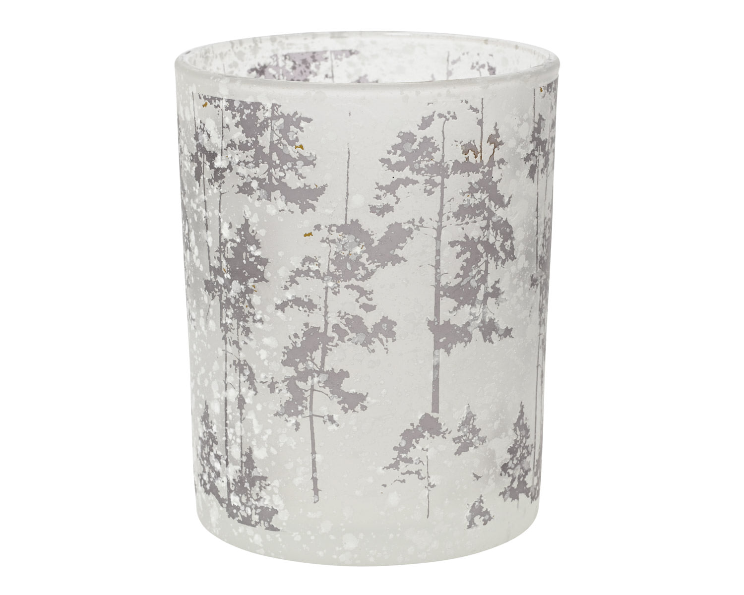 Silver Tree Tea Light Holder Medium