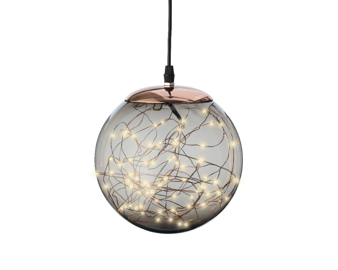 LED Light Ball Hanging Lamp 11.81"