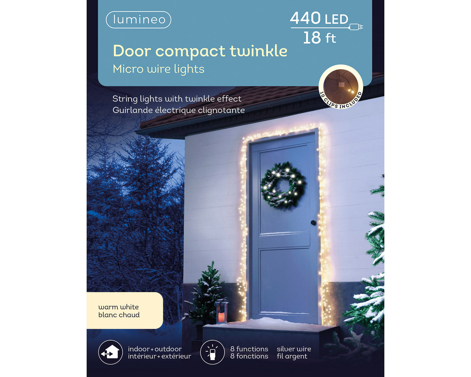 LED Twinkle Lights for Doors