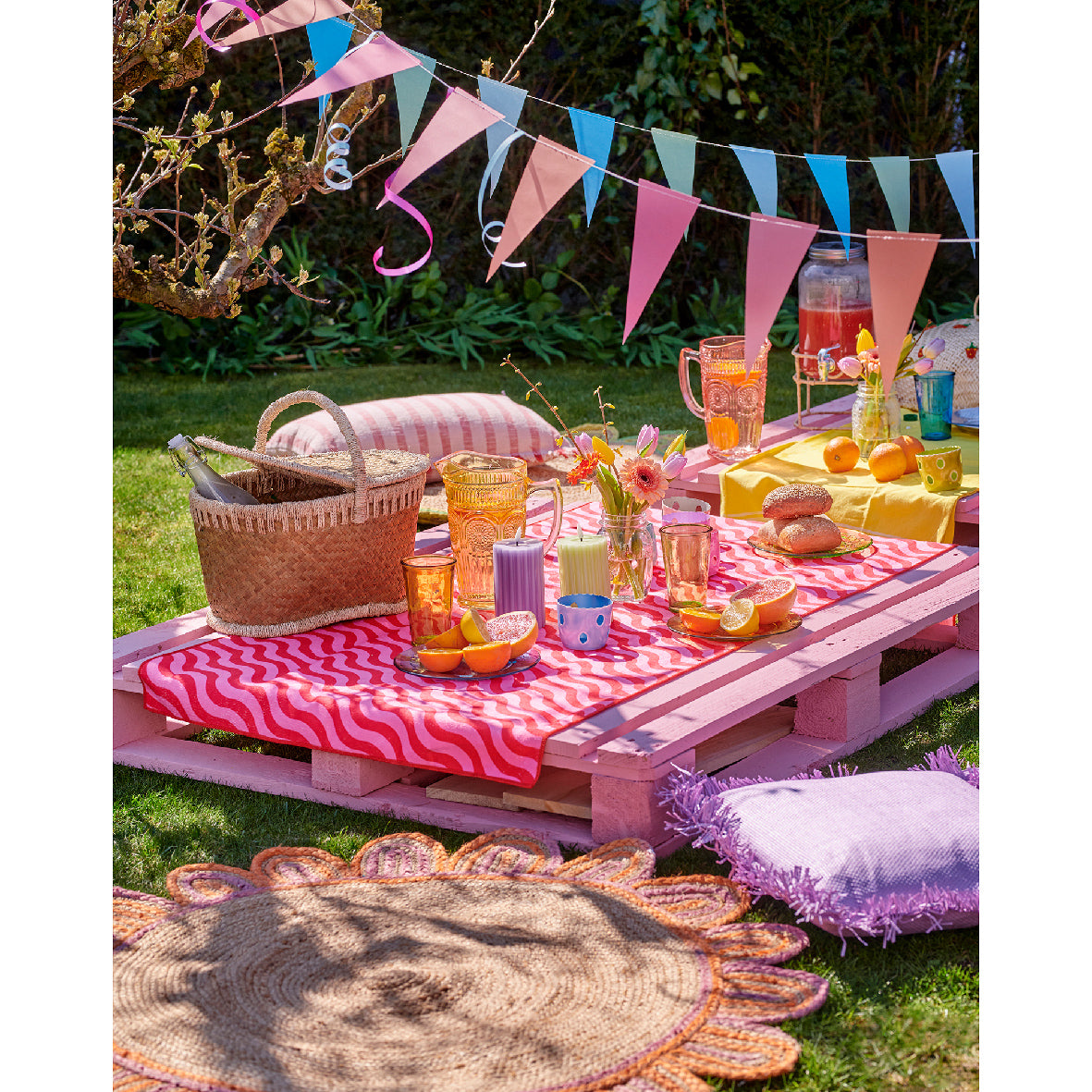 Woven Picnic Basket