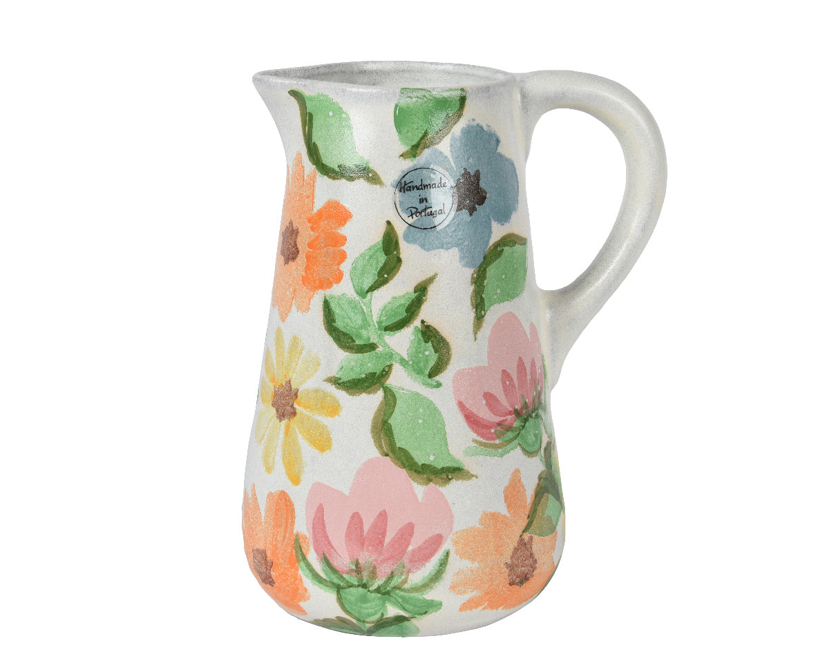 Terracotta Jug 12"H