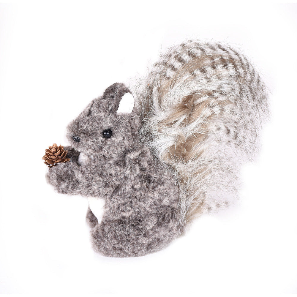 Squirrel with Pinecone 12"
