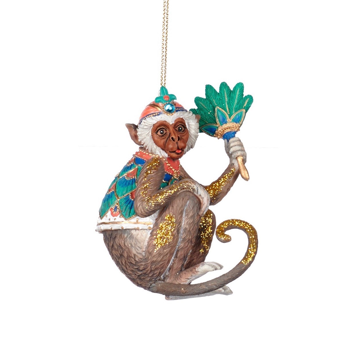 Exotic Monkey Ornament Left