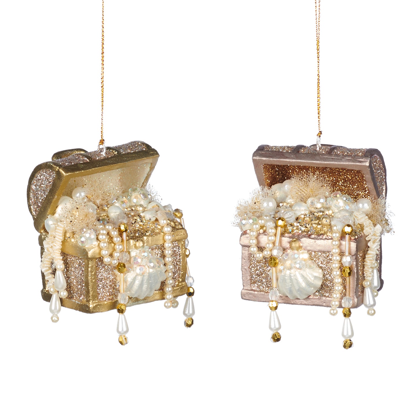 Jewel of the Sea Treasure Chest Ornament
