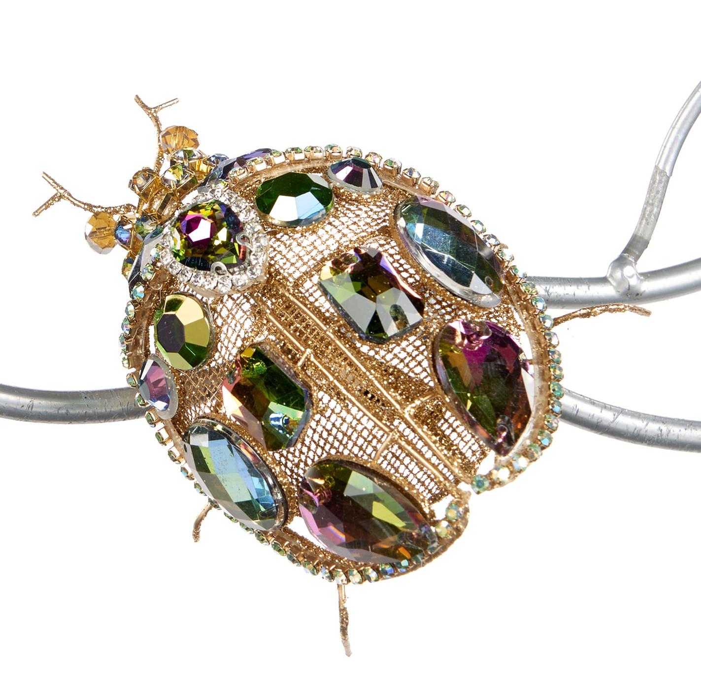 Jeweled Scarab Ornament