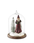 Glass Dome Old-World Santa Ornament Right