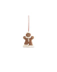 Assorted Gingerbread Cookie Ornaments Triangle Buttons