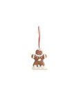 Assorted Gingerbread Cookie Ornaments Piped