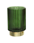 Tea Light Holders in Holiday Colors Green