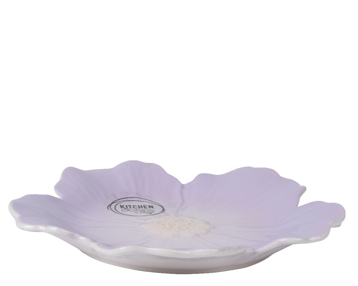 Flower Plates — Flower Shaped Dolomite Plate
