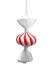 Peppermint Candy Ornament set of three Pinched