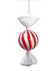 Peppermint Candy Ornament set of three Sphere