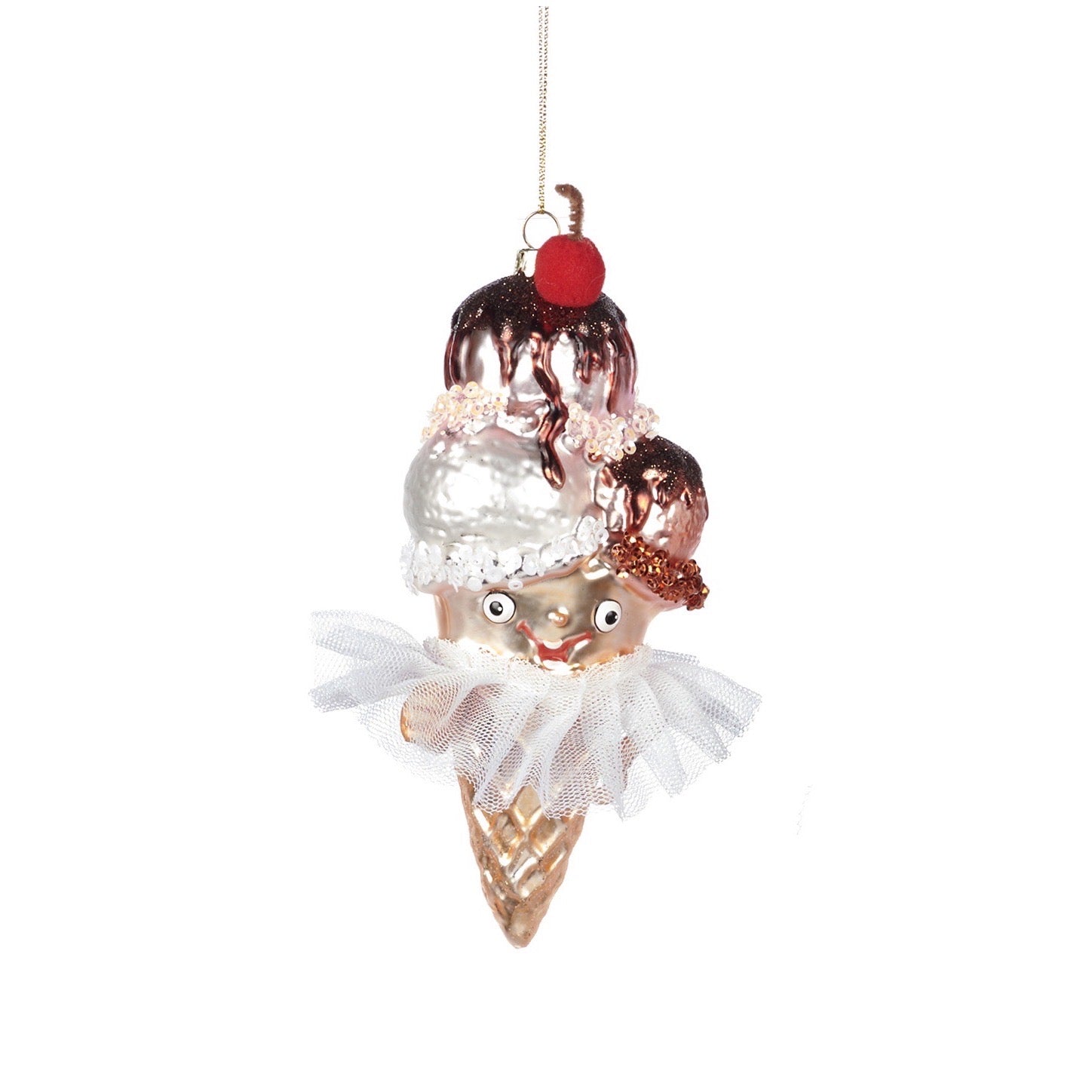 Ice Cream Doll Ornaments Cone