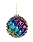 Glitter Rainbow Ornament Ball