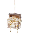 Jewel of the Sea Treasure Chest Ornament Rose Gold