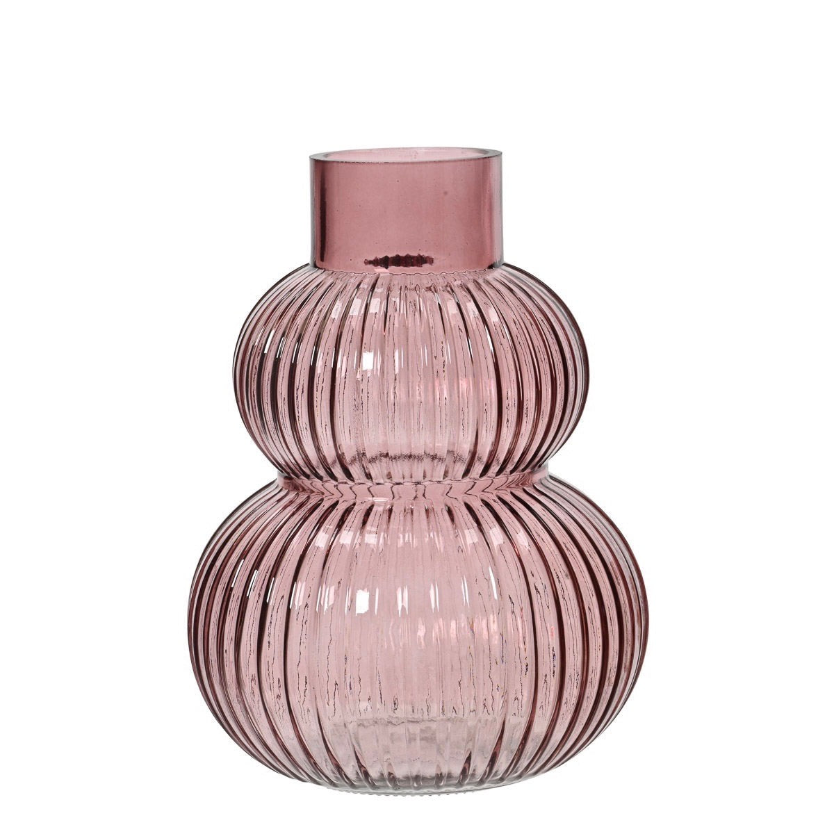 Pink Bubble Vases Purple