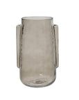 Glass Vase in Smoke Grey or Sky Blue Grey