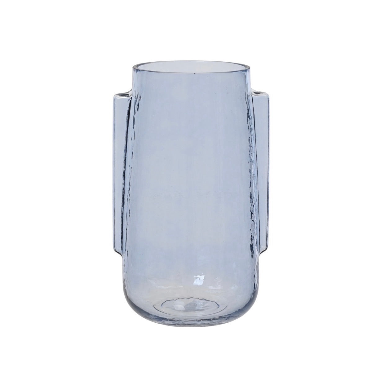 Glass Vase in Smoke Grey or Sky Blue Blue