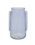 Glass Vase in Smoke Grey or Sky Blue Blue