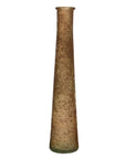 Extra-Tall Recycled Glass Vases Brown
