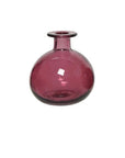 Glass Ball Vases in Assorted Colors Pink