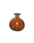 Glass Ball Vases in Assorted Colors Orange