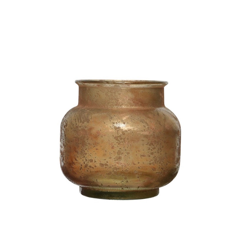 Recycled Marbled Glass Vases