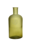 Matte Glass Vases Green