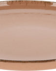 Mocha Mousse Porcelain Plate 9.4"D