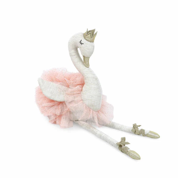 Plush Princess Swan Toy PINK