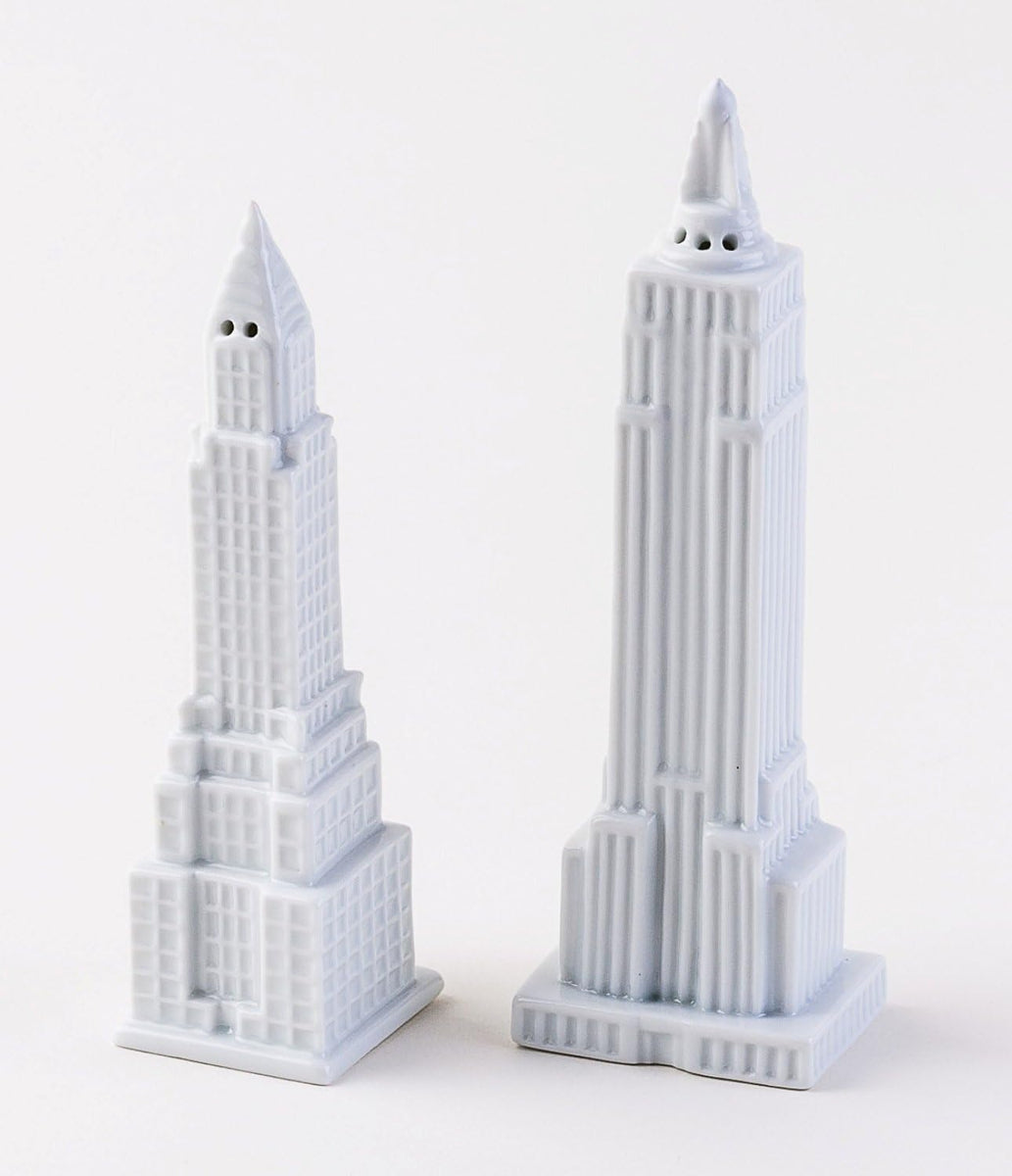 アンティーク雑貨 Empire State Building Salt&Pepper New York Iconic Building Salt and Pepper Shakers – EZLD.co