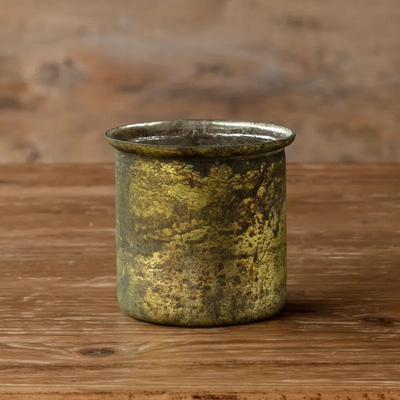 Antique Olive Flower Pot