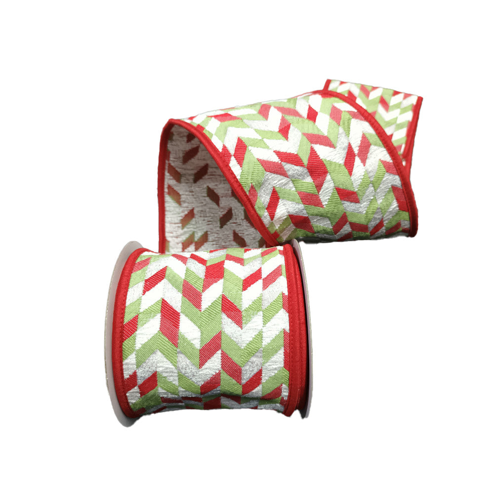 Geo Jacquard Ribbon