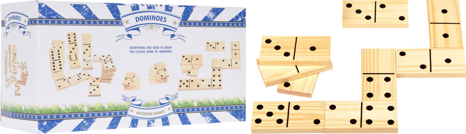 Wooden Domino Set