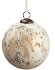 Distressed Glass Ornament 6"