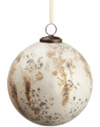 Distressed Glass Ornament 5"