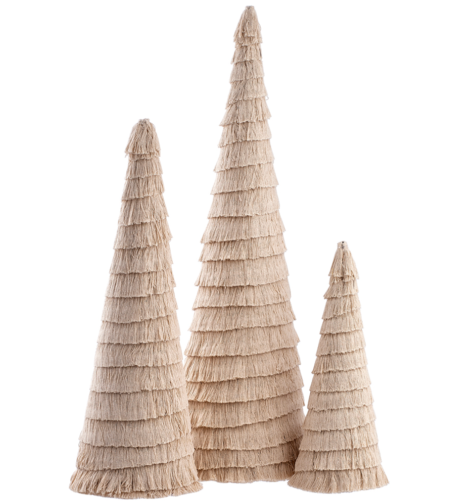 Cotton Fringe Cone Trees