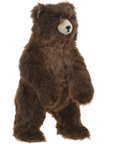 Furry Bear Figurine 10.5"