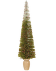 Ombre Holiday Tree with Berries 18.5