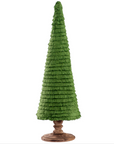Paper Trimmed Cone-Shaped Christmas Tree 16'