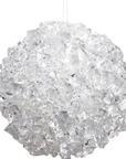 Iced Ball Ornament 4'