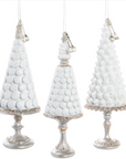 White Candy Cake Ornament