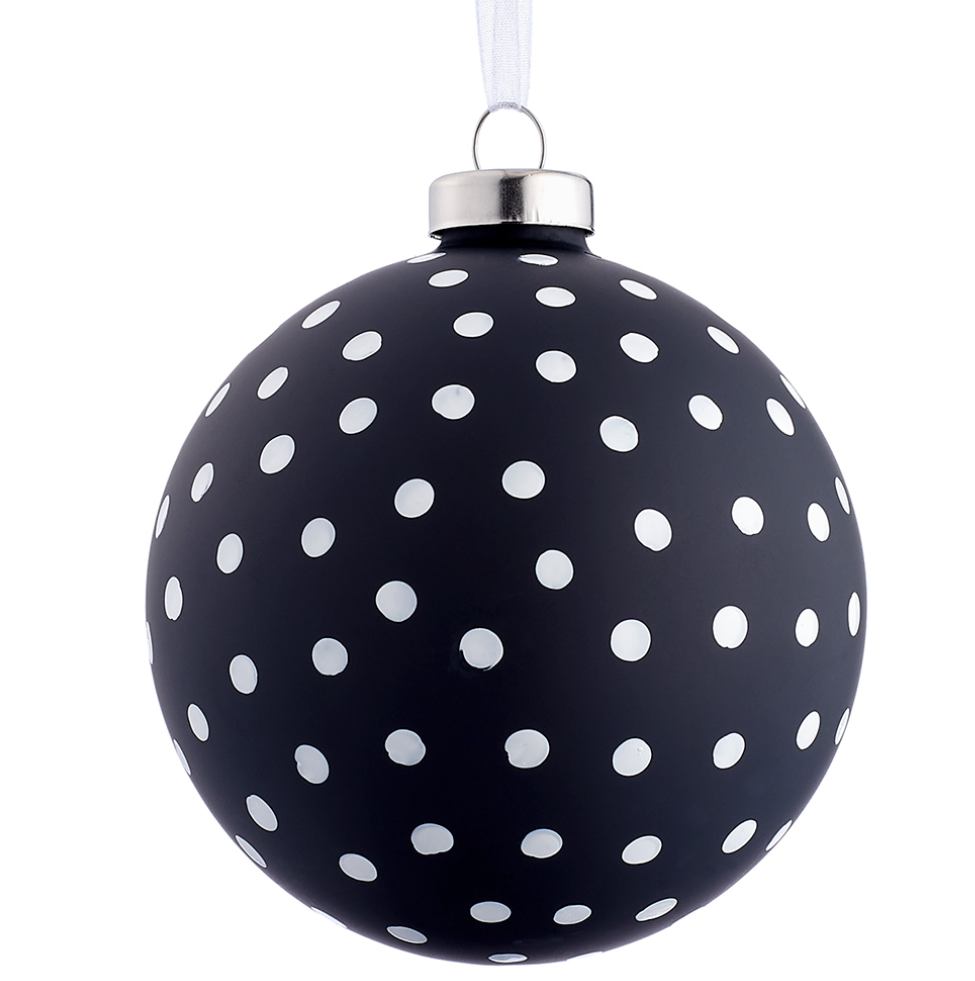 Ornament with Small Polka Dots 4'