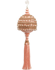Pink Jewel Tassel Ornaments Pearl