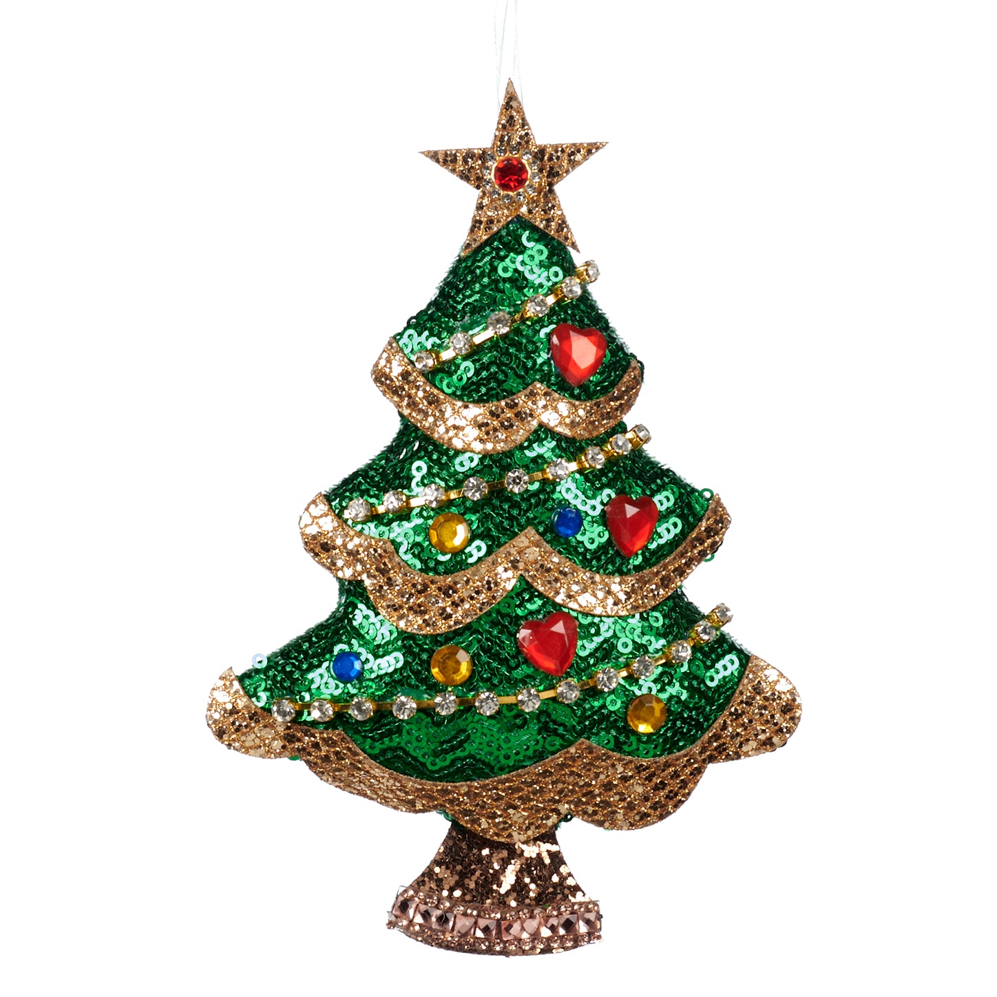 Fabric Sequin Christmas Tree