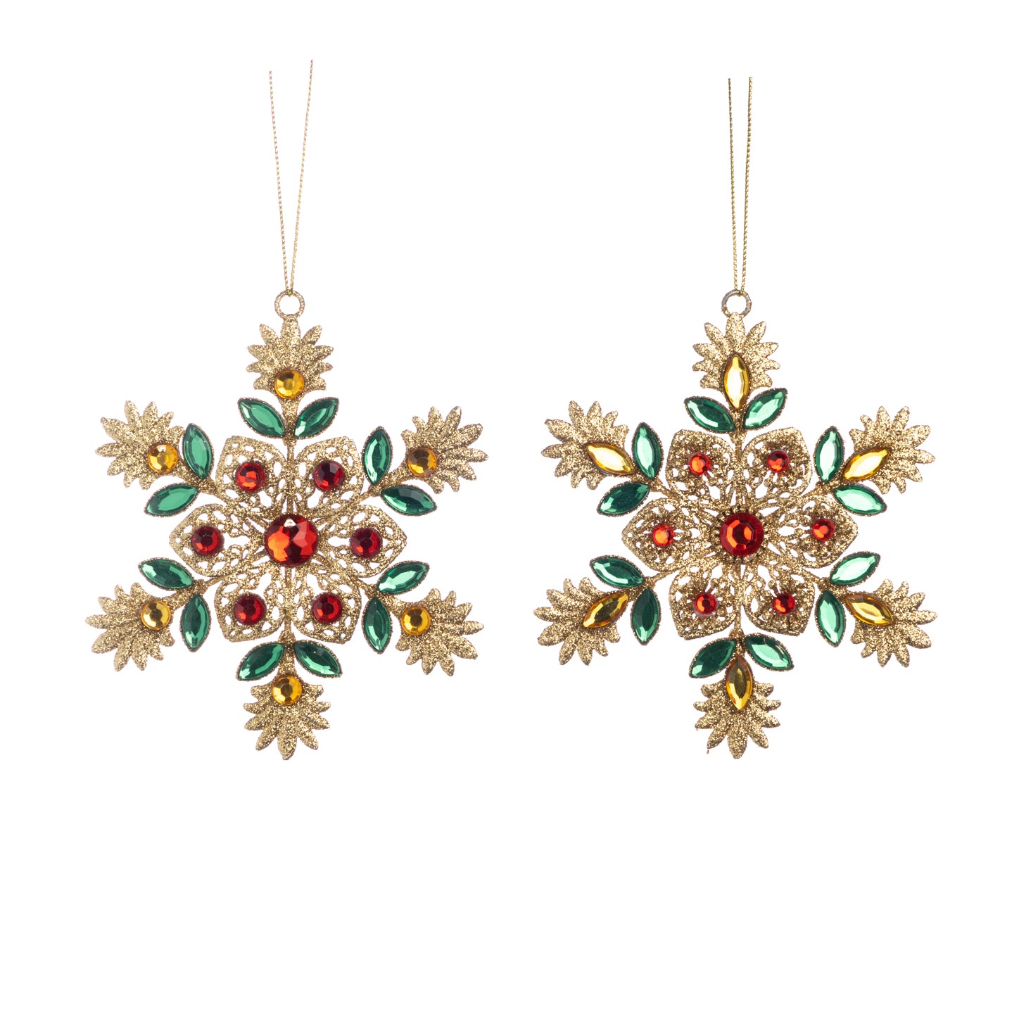 Six-Pointed Snowflake Ornament